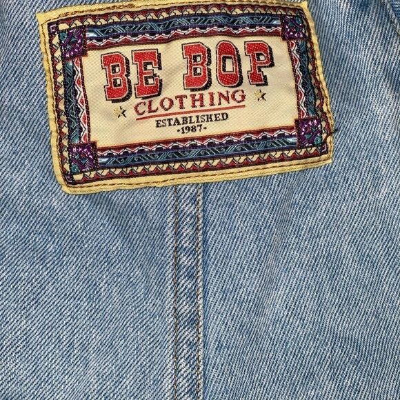 Vintage BeBop Jean Shorts w/Self Belt - Picture 4 of 7